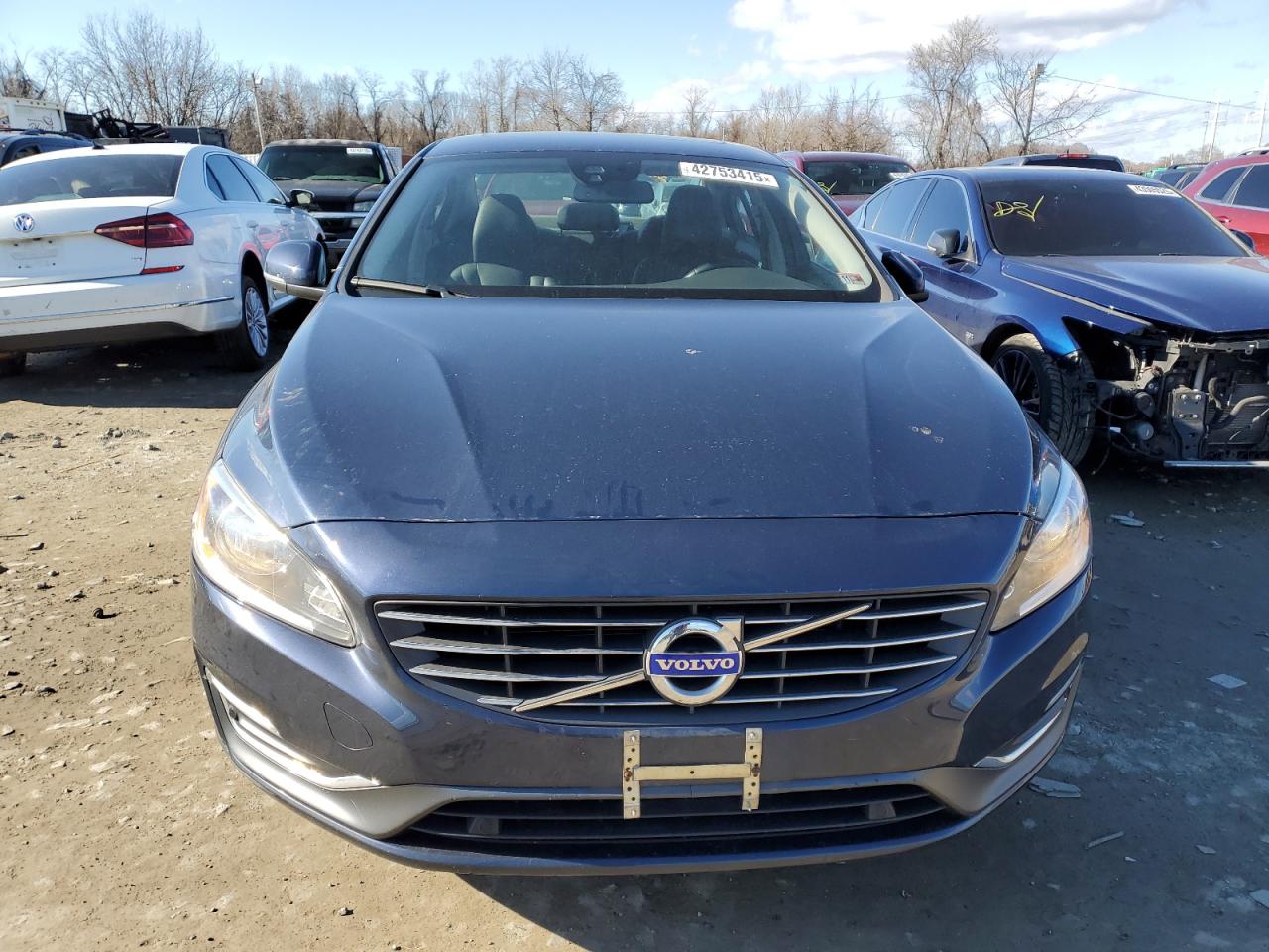 2015 Volvo S60 VIN YV140MFC2F1307323 Copart auction photo, undercarriage damage thumbnail 5