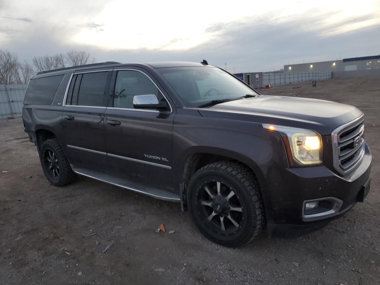 2015 GMC Yukon VIN 1GKS2HKC1FR143430 Copart auction photo, rear end damage thumbnail 4