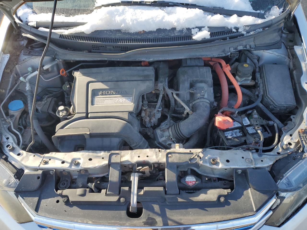 2012 Honda Civic VIN JHMFB4F25CS003441 Copart auction photo, normal wear damage thumbnail 11