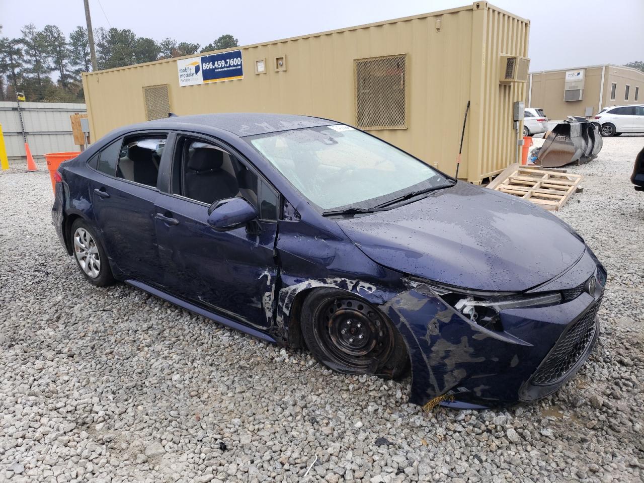 2020 Toyota Corolla VIN JTDEPRAEXLJ013594 Copart auction photo, all over / undercarriage damage thumbnail 4