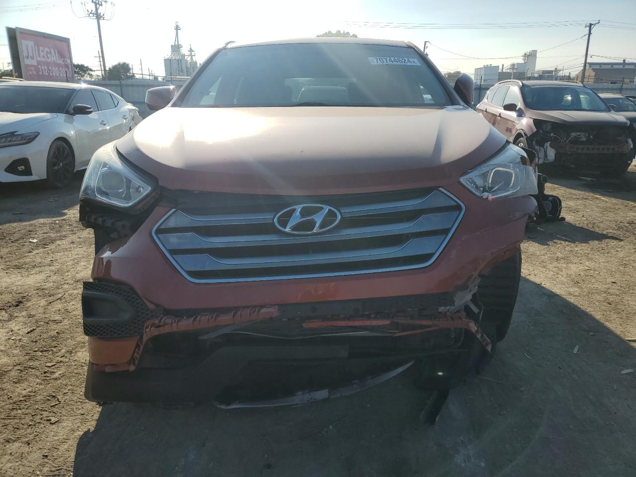 2016 Hyundai Santa Fe VIN 5XYZT3LB6GG345471 copart_com auction photo, all over damage thumbnail 5