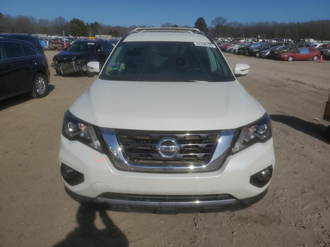2019 Nissan Pathfinder VIN 5N1DR2MN8KC585495 Copart auction photo, all over / rear end damage thumbnail 5