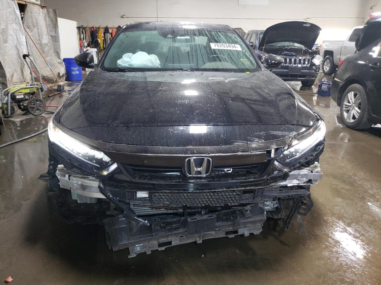 2022 Honda Accord VIN 1HGCV1F35NA110146 Copart auction photo, front end damage thumbnail 5