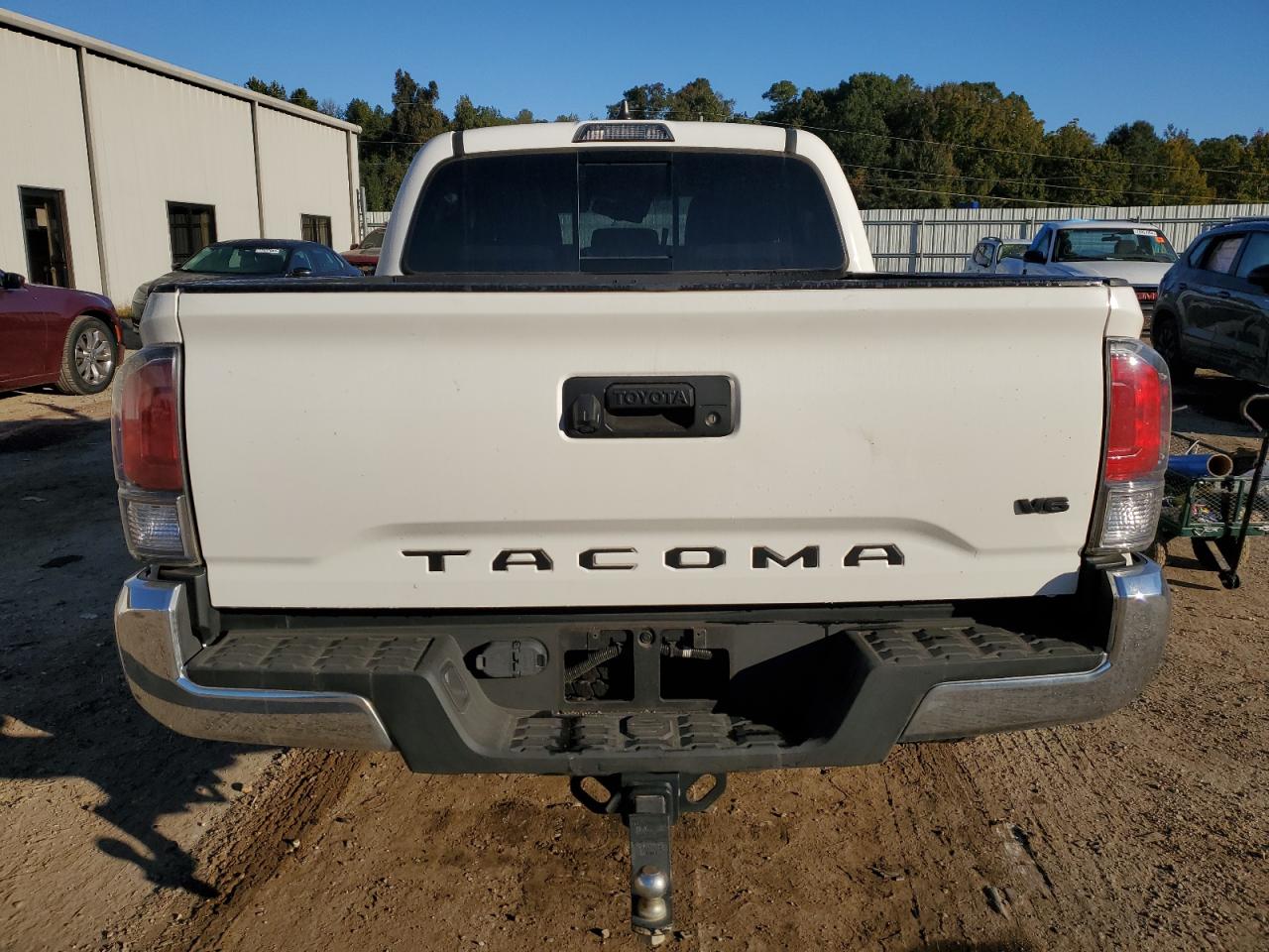 2020 Toyota Tacoma VIN 3TMCZ5AN0LM368514 Copart auction photo, front end / side damage thumbnail 6