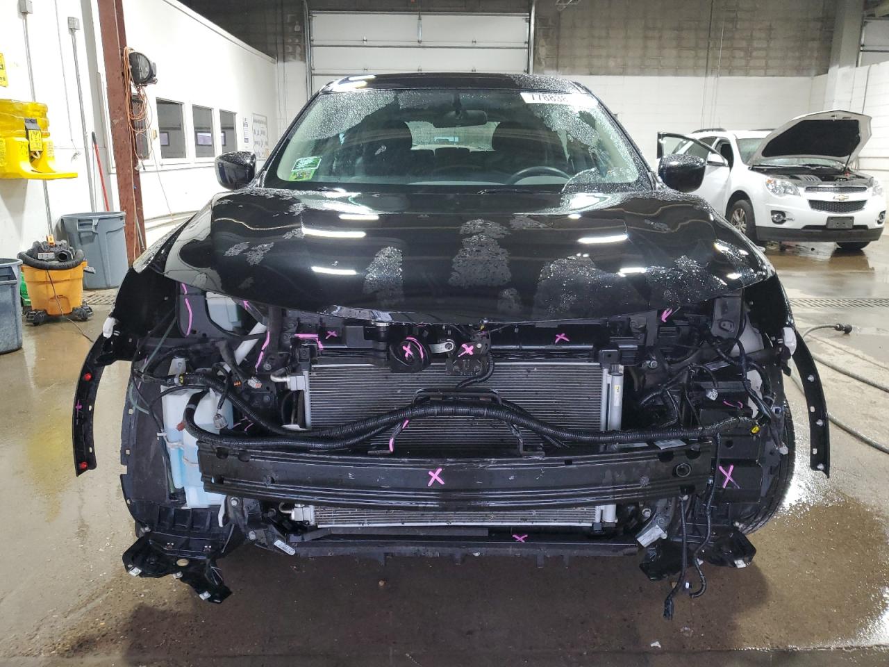 2017 Nissan Rogue VIN 5N1AT2MV3HC811181 Copart auction photo, front end damage thumbnail 5