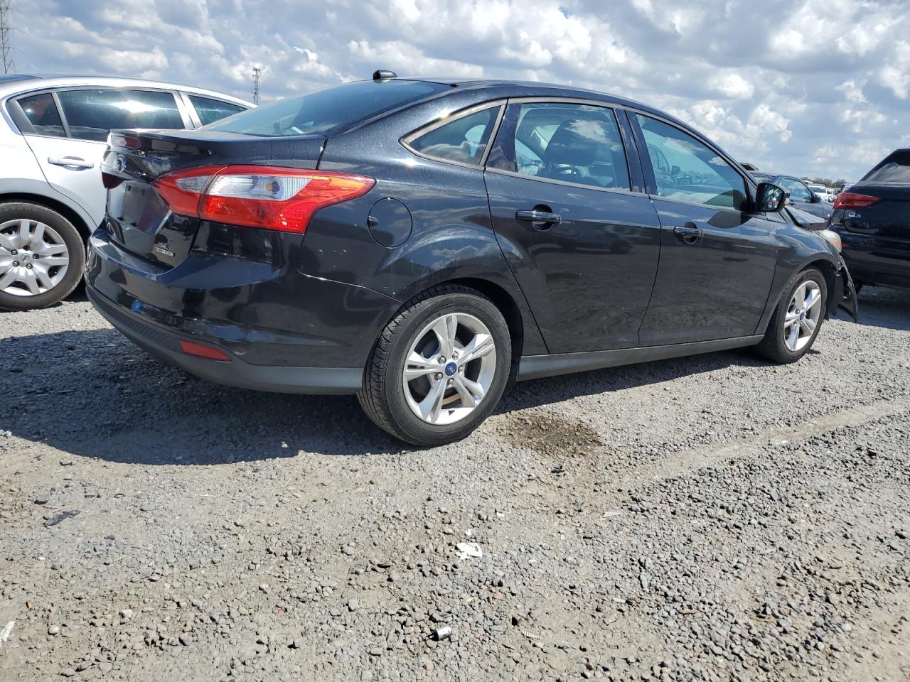 2014 Ford Focus VIN 1FADP3F20EL173147 Copart auction photo, front end damage thumbnail 3