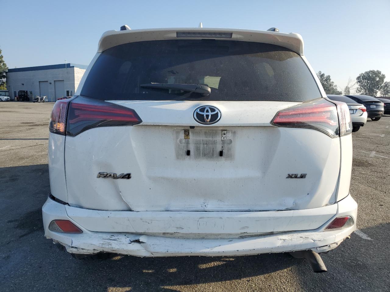2018 Toyota RAV 4 VIN 2T3WFREV1JW484825 Copart auction photo, front end damage thumbnail 6