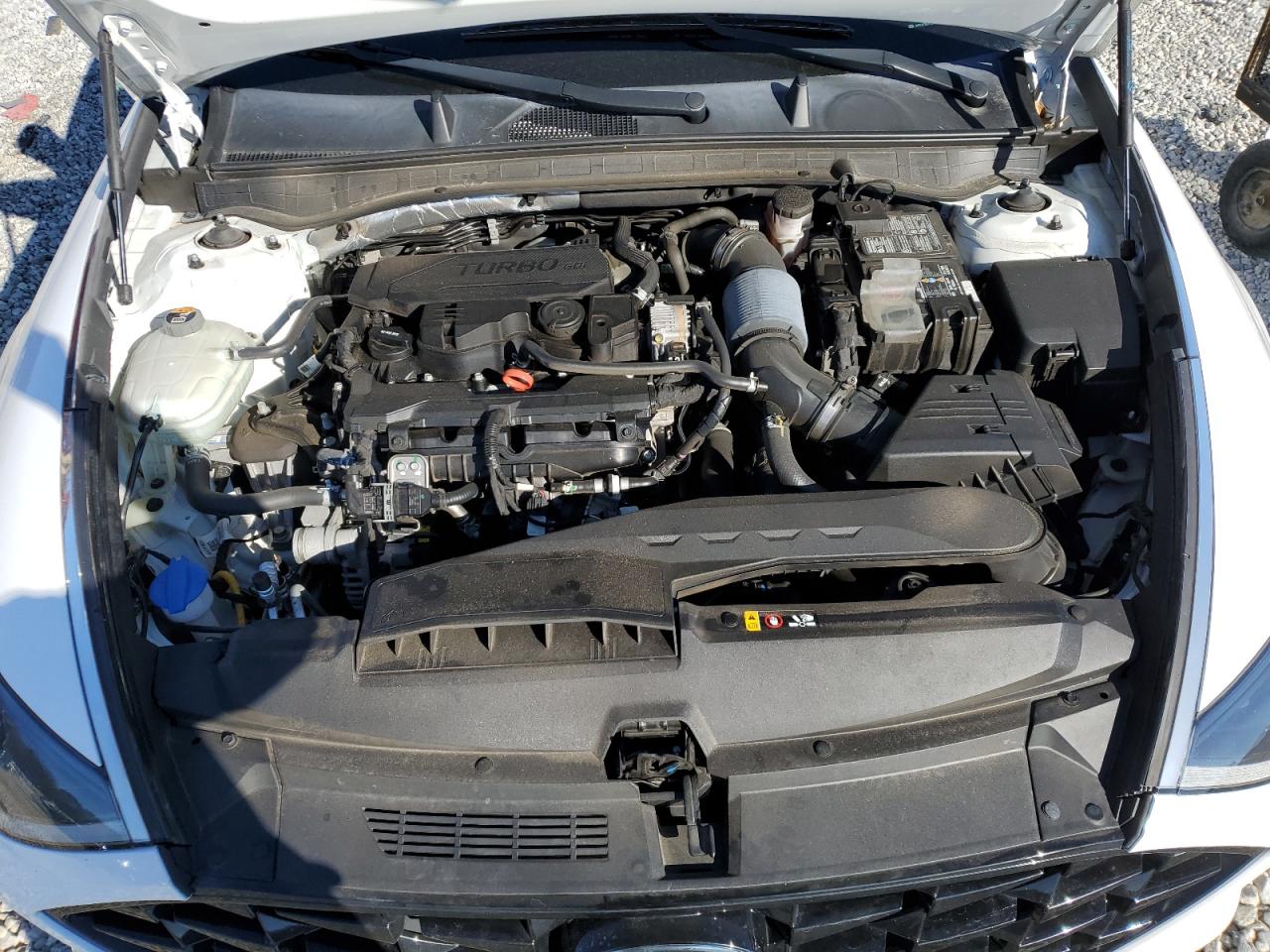 2020 Hyundai Sonata VIN 5NPEJ4J28LH013757 Copart auction photo, rear end / side damage thumbnail 11