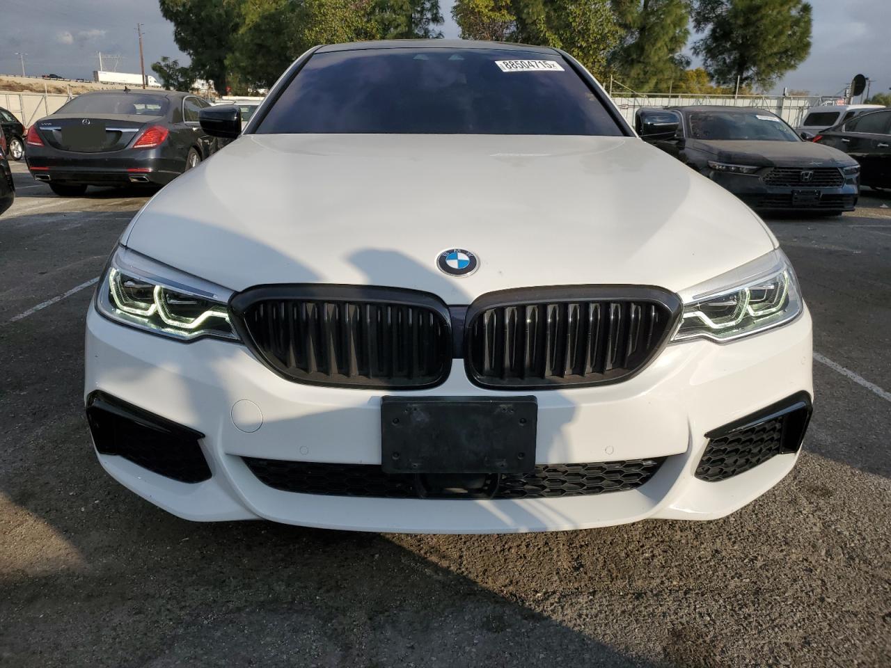 2020 BMW M5 VIN WBAJS7C05LBN96148 Copart auction photo, vandalism / top/roof damage thumbnail 5