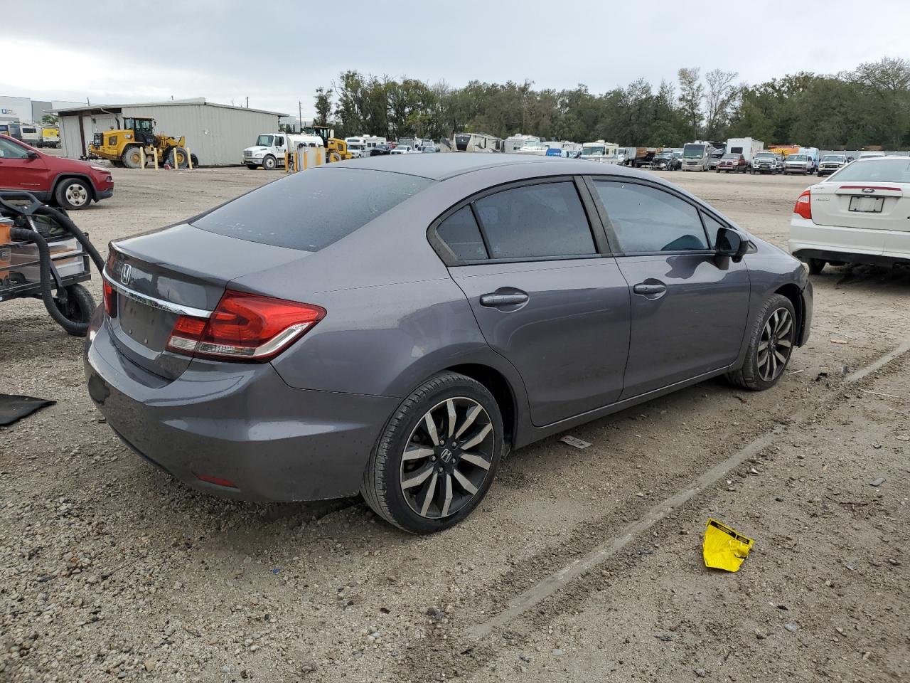 2014 Honda Civic VIN 19XFB2F90EE080890 Copart auction photo, front end damage thumbnail 3