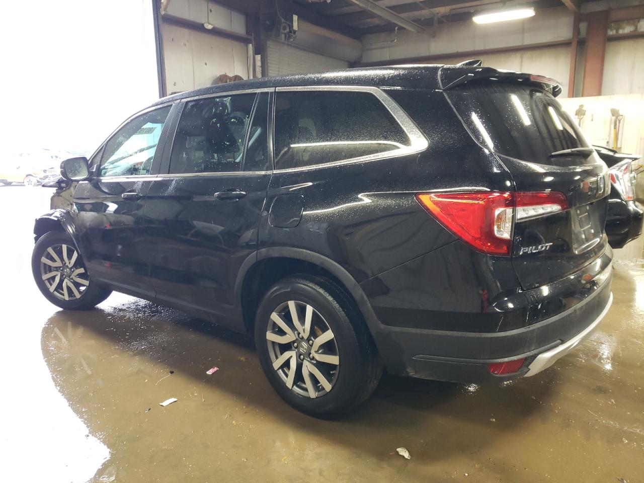 2022 Honda Pilot VIN 5FNYF6H59NB000799 Copart auction photo, front end / side damage thumbnail 2