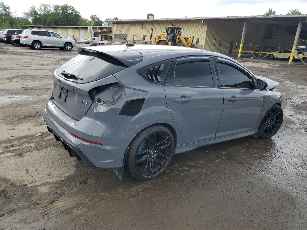 2017 Ford Focus VIN WF0DP3TH3H4120540 Copart auction photo, front end / minor dent/scratches damage thumbnail 3