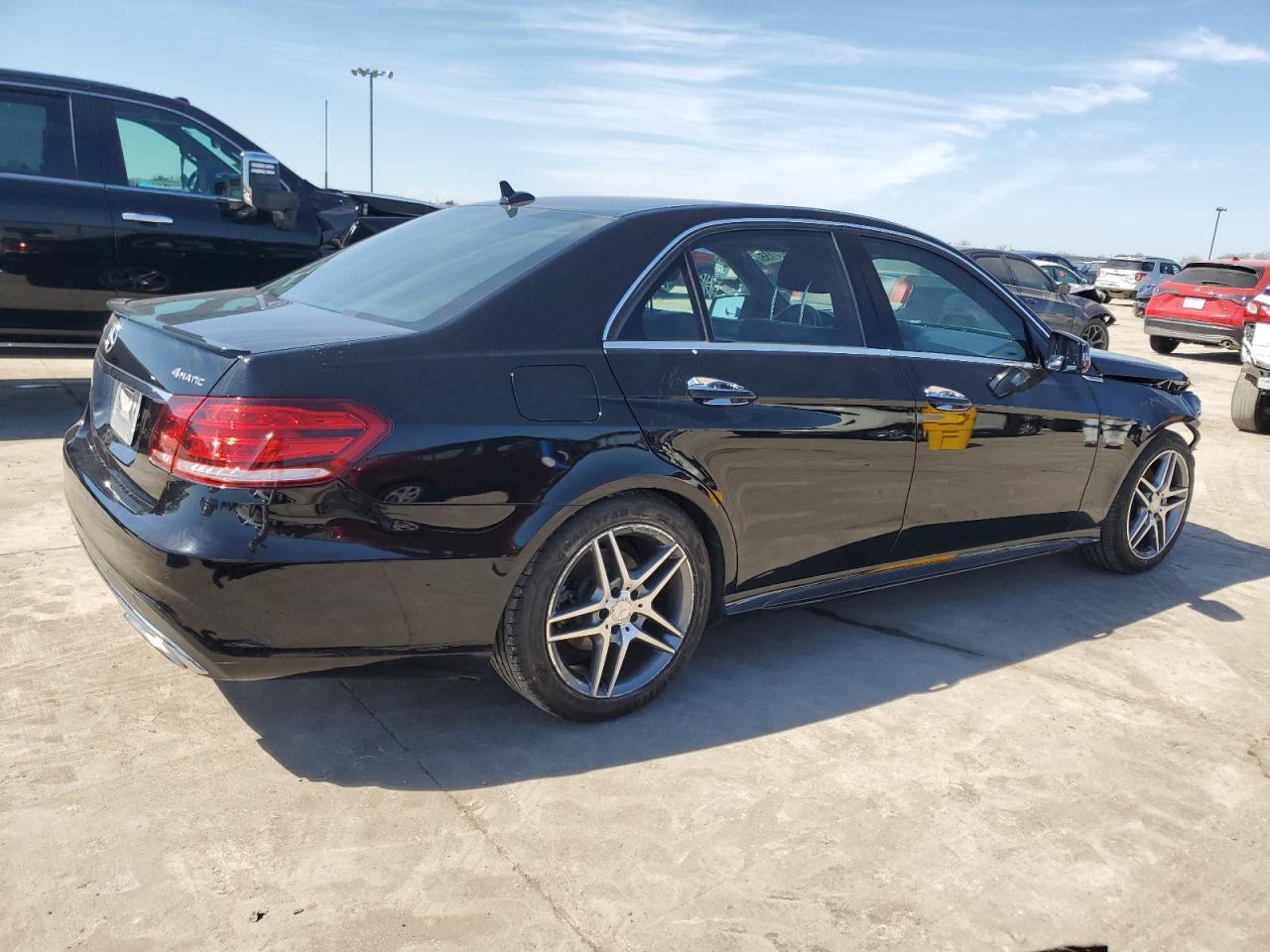 2014 Mercedes-Benz E-klasse VIN WDDHF8JB1EB072178 Copart auction photo, front end damage thumbnail 3