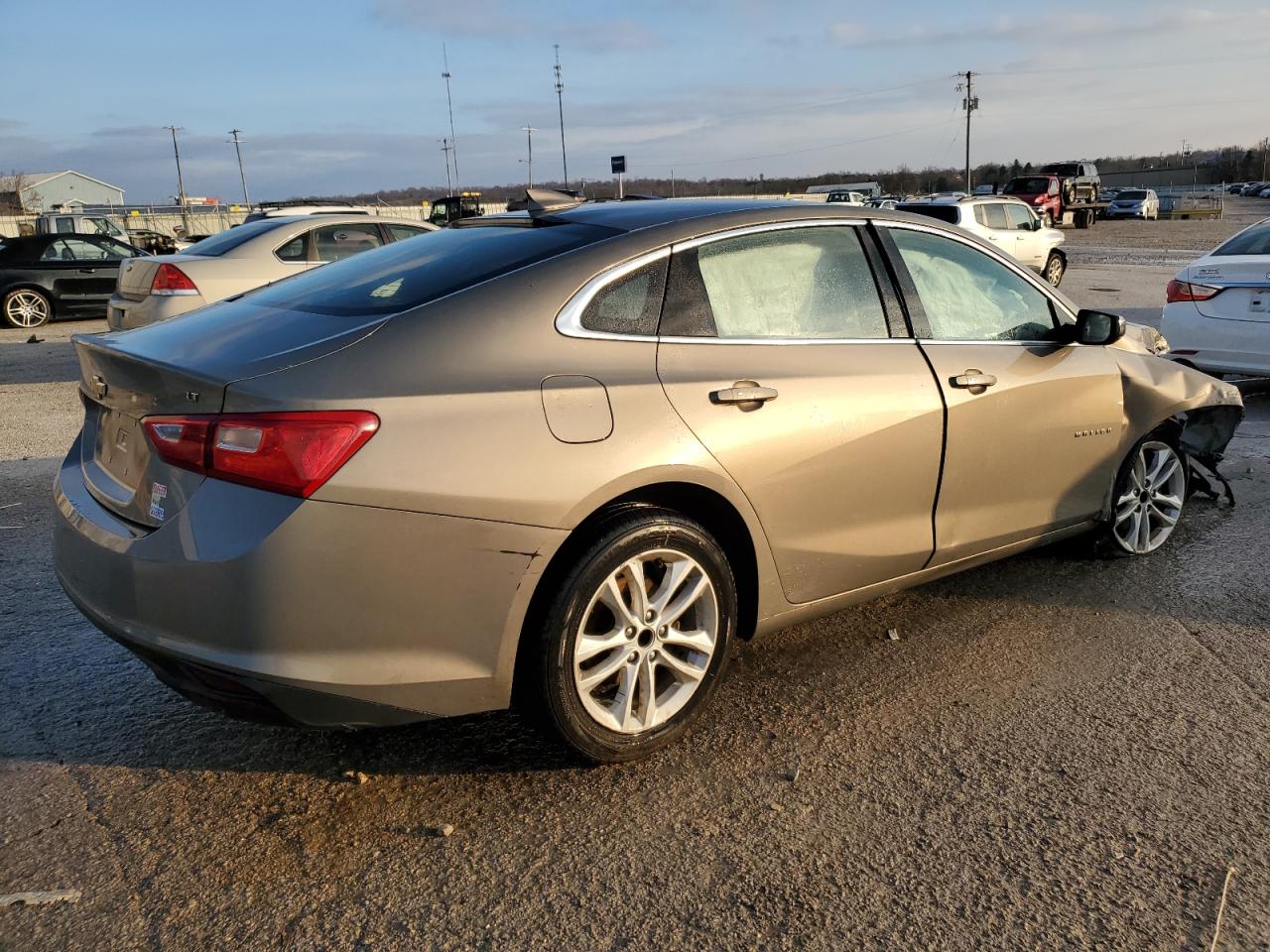 2017 Chevrolet Malibu VIN 1G1ZE5ST4HF290029 Copart auction photo, front end damage thumbnail 3