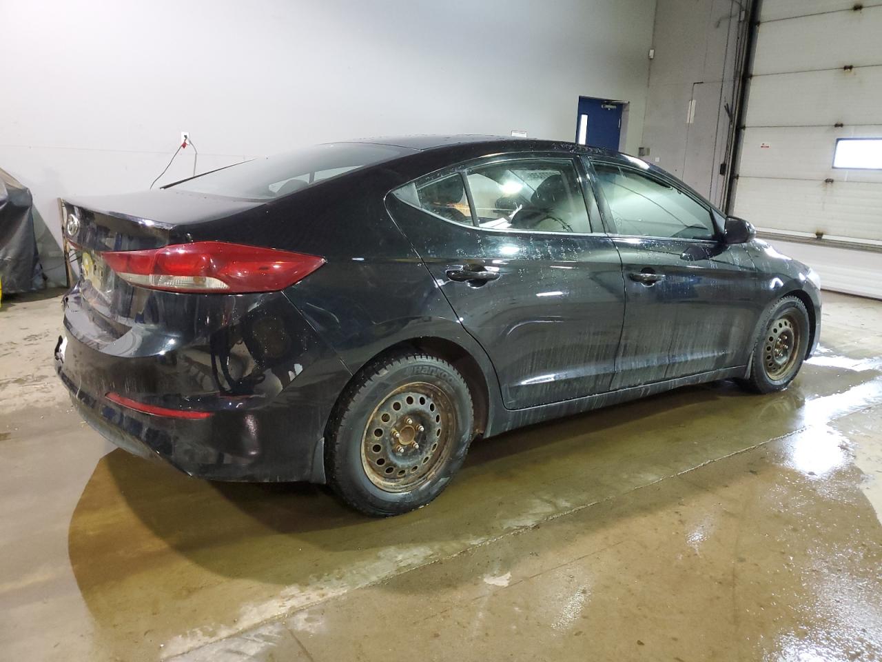 2017 Hyundai Elantra VIN 5NPD74LF4HH047826 Copart auction photo, front end / side damage thumbnail 3