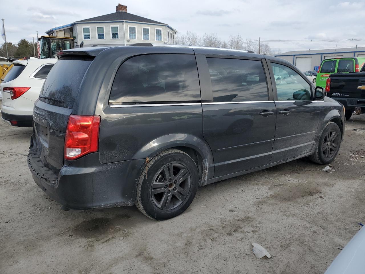 2011 Dodge Caravan VIN 2D4RN5DG7BR770379 Copart auction photo, rear end damage thumbnail 3