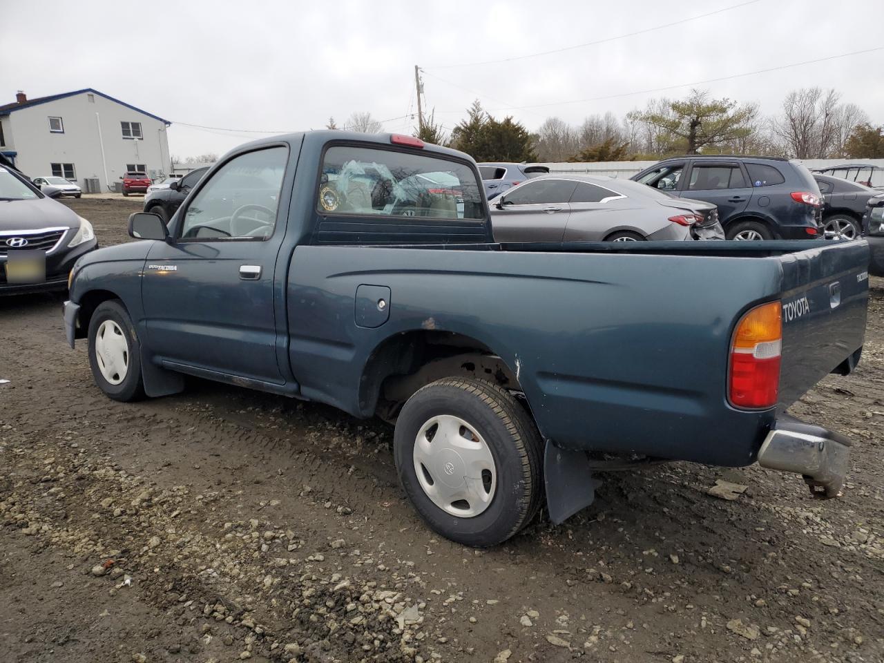 1998 Toyota Tacoma VIN 4TANL42N3WZ096512 Copart auction photo, rear end / undercarriage damage thumbnail 2