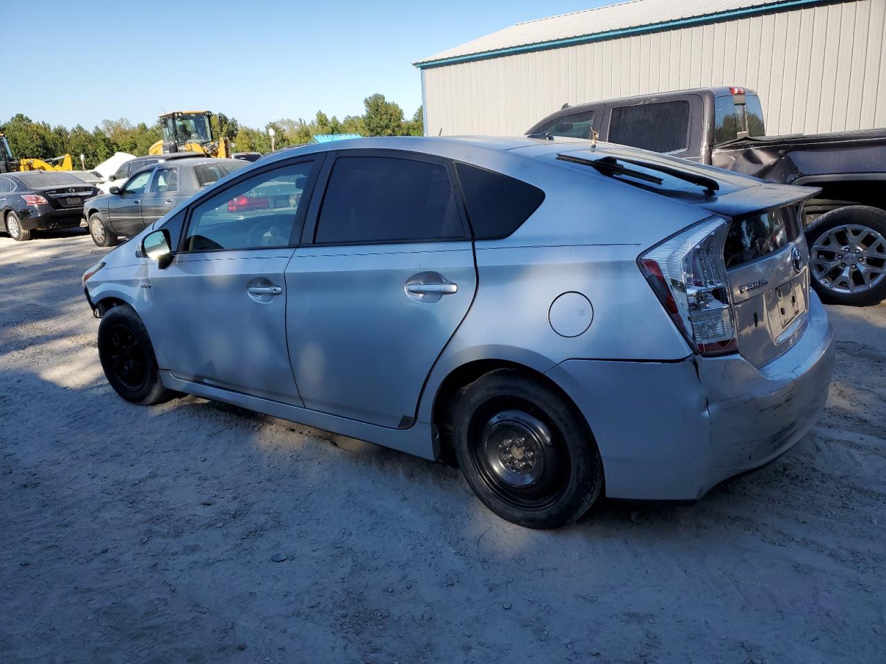 2011 Toyota Prius VIN JTDKN3DU8B0275594 Copart auction photo, front end / rear end damage thumbnail 2