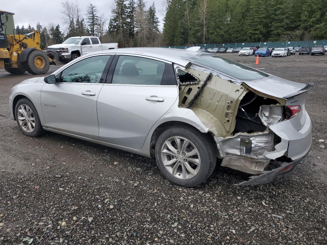 2022 Chevrolet Malibu VIN 1G1ZD5ST6NF134556 Copart auction photo, rear end damage thumbnail 2
