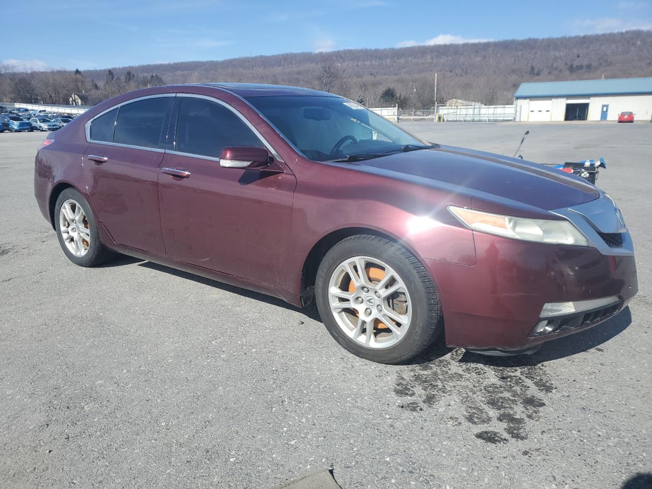 2010 Acura TL VIN 19UUA8F53AA019445 Copart auction photo, side damage thumbnail 4