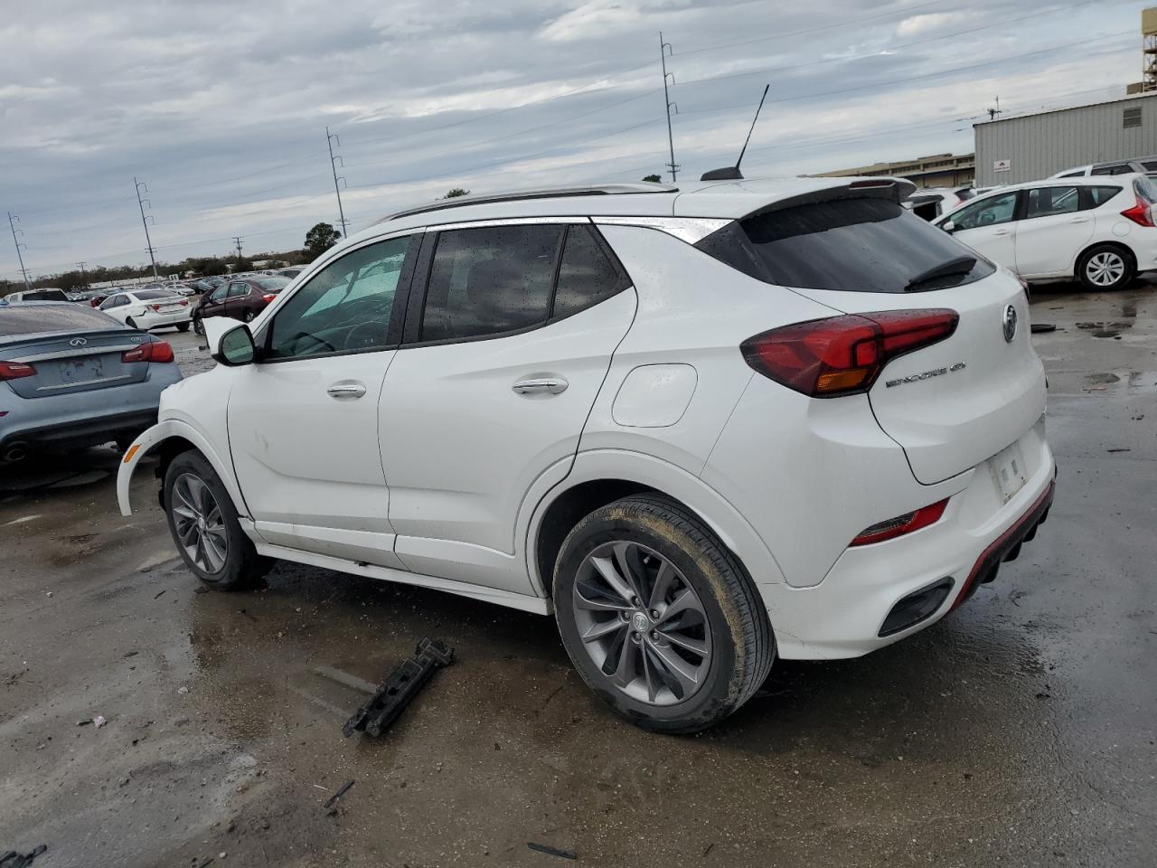 2021 Buick Encore VIN KL4MMDSL2MB056546 Copart auction photo, front end damage thumbnail 2