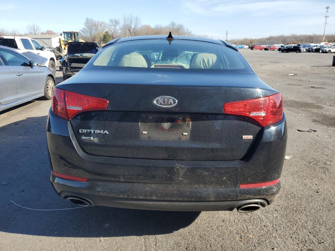 2012 KIA Optima VIN 5XXGM4A74CG073106 Copart auction photo, front end damage thumbnail 6