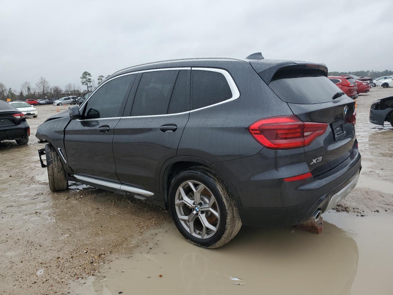 2020 BMW X3 VIN 5UXTY3C09L9B89722 Copart auction photo, front end damage thumbnail 2