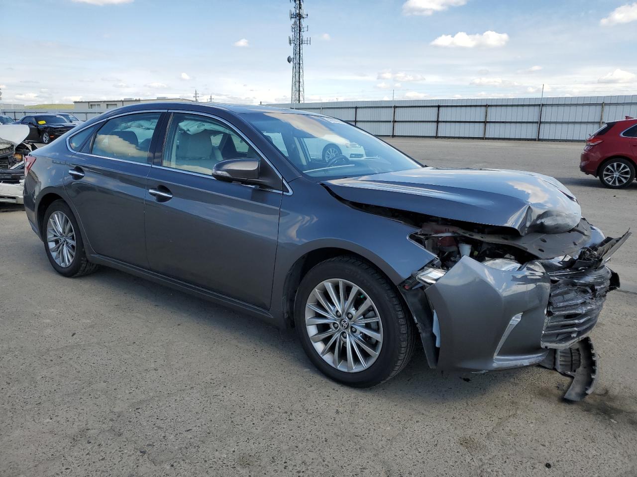 2018 Toyota Avalon VIN 4T1BD1EB4JU060916 Copart auction photo, front end / side damage thumbnail 4