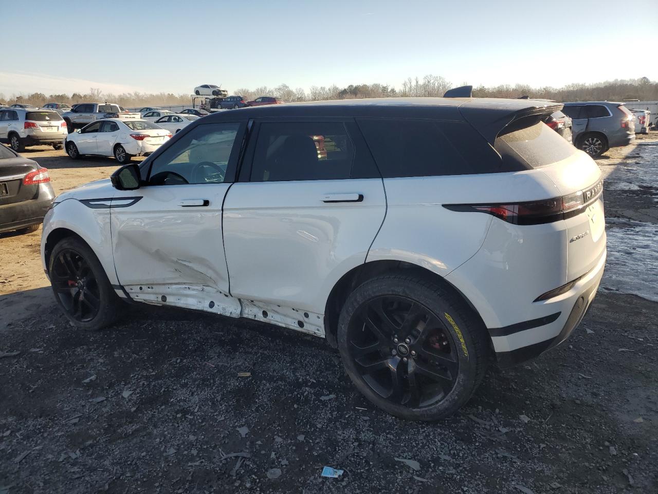 2023 Land Rover Range Rover VIN SALZP2FX9PH227758 Copart auction photo, side / minor dent/scratches damage thumbnail 2