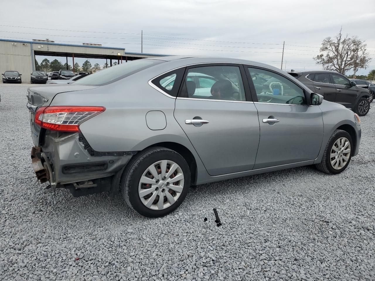 2014 Nissan Sentra VIN 3N1AB7AP4EY336480 Copart auction photo, rear end damage thumbnail 3