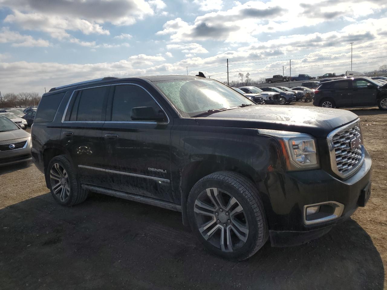 2018 GMC Yukon VIN 1GKS2CKJ6JR282978 Copart auction photo, side damage thumbnail 4