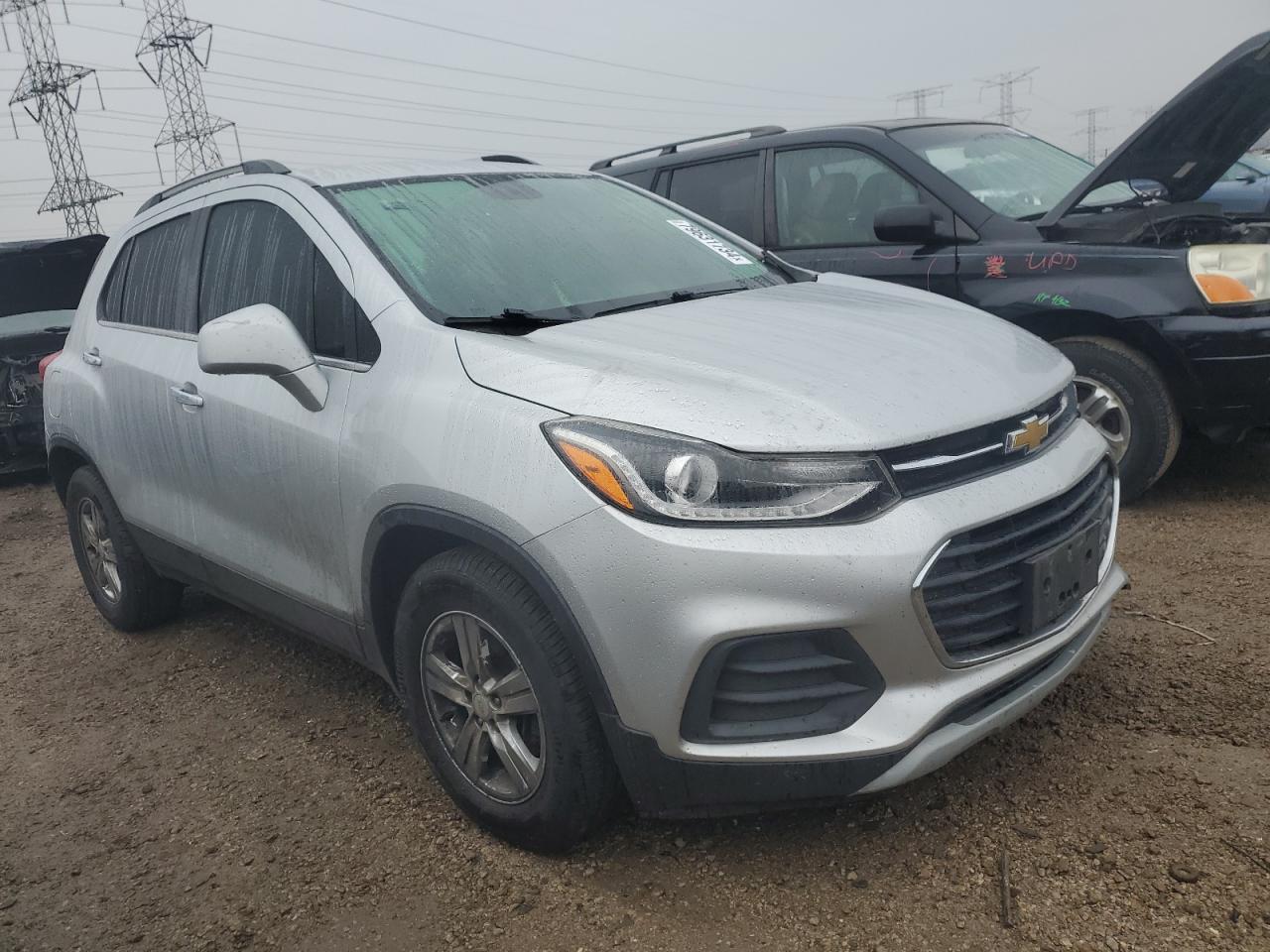 2018 Chevrolet Trax VIN KL7CJLSB1JB690368 Copart auction photo, front end / rear end damage thumbnail 4