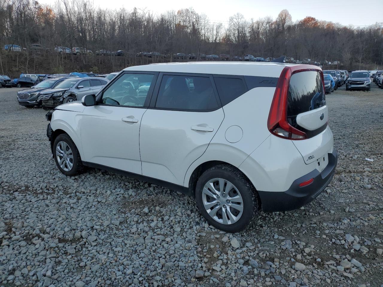 2020 KIA Soul VIN KNDJ23AU4L7705929 Copart auction photo, front end damage thumbnail 2