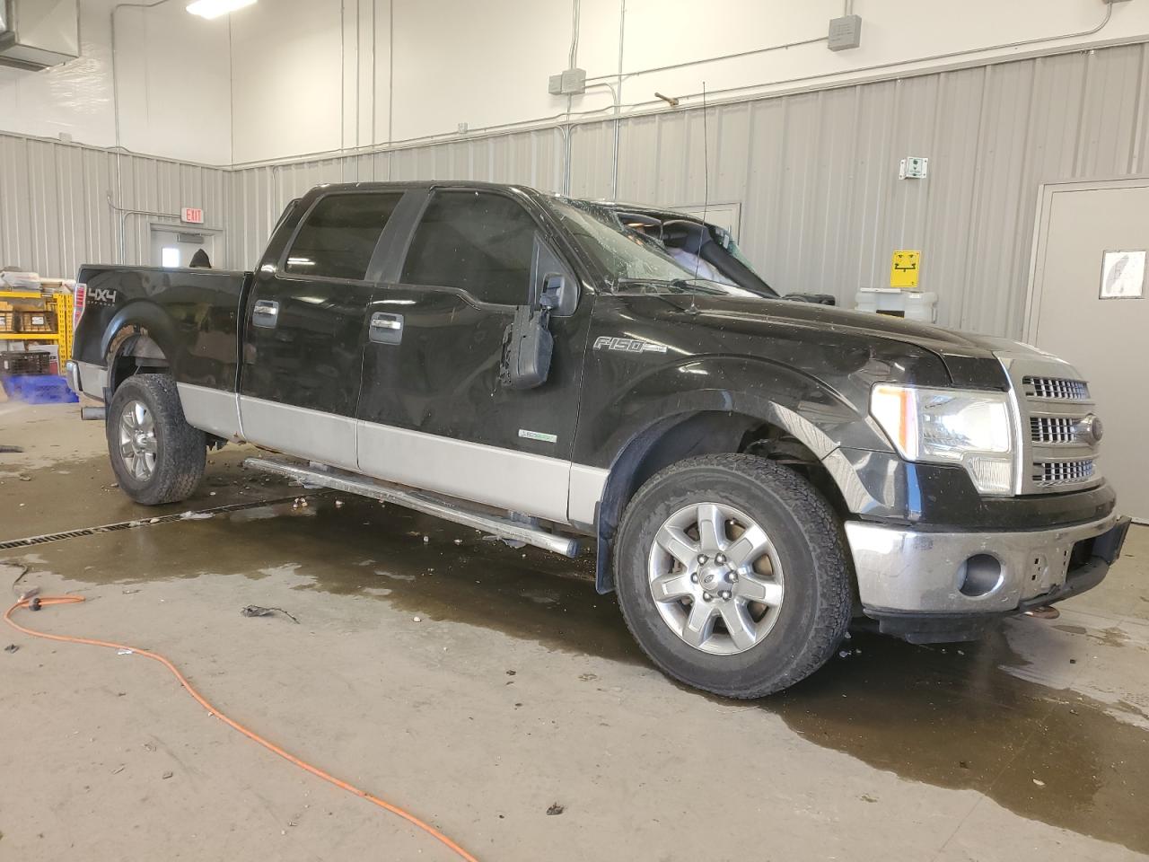2013 Ford F-150 VIN 1FTFW1ET9DKF47702 Copart auction photo, all over damage thumbnail 4