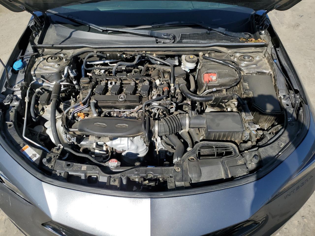 2024 Acura Integra VIN 19UDE4H60RA002858 Copart auction photo, front end / side damage thumbnail 12