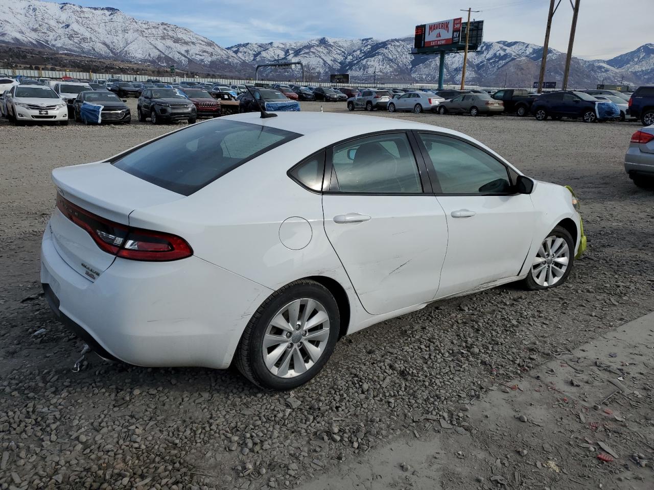 2014 Dodge Dart VIN 1C3CDFBB8ED862129 Copart auction photo, undercarriage / mechanical damage thumbnail 3