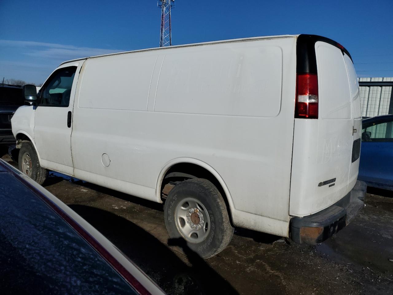 2016 Chevrolet Express VIN 1GCZGGFG2G1121701 Copart auction photo, front end damage thumbnail 2