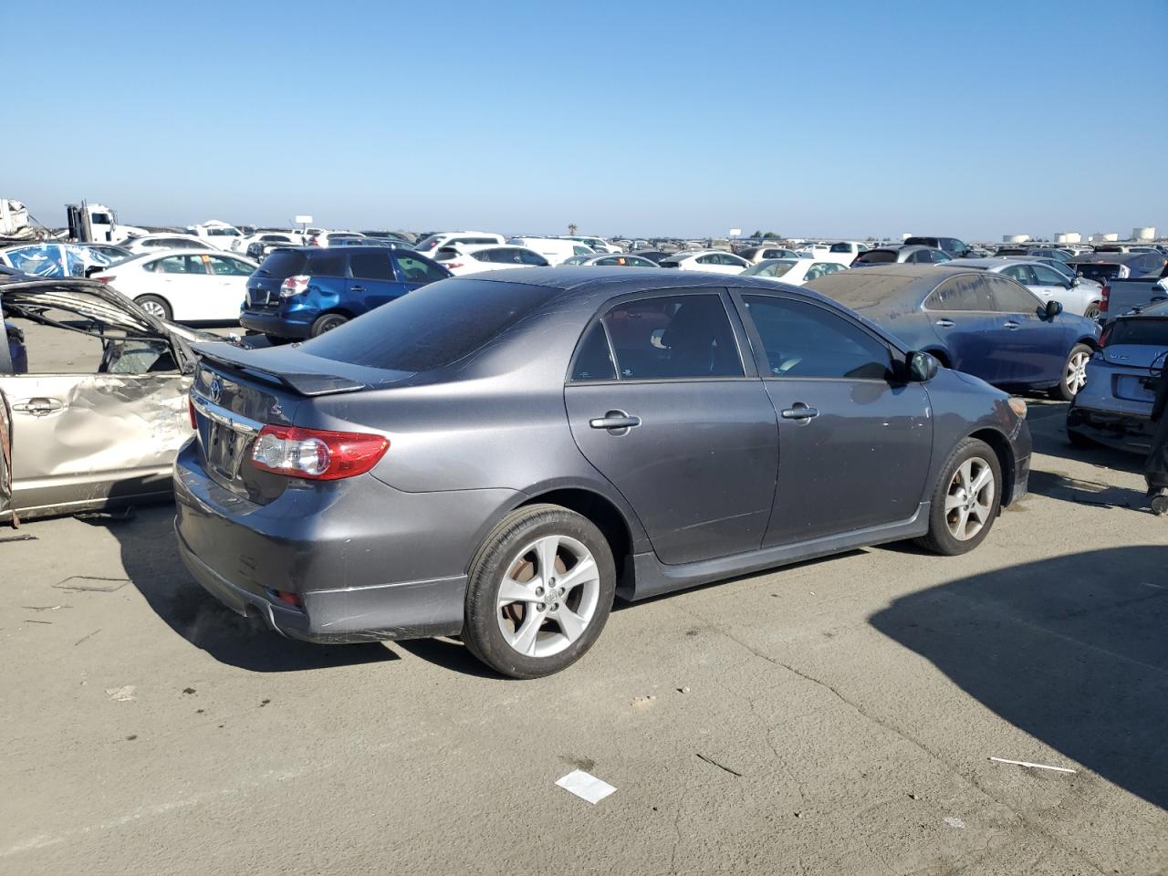 2012 Toyota Corolla VIN 5YFBU4EE5CP056308 Copart auction photo, mechanical damage thumbnail 3
