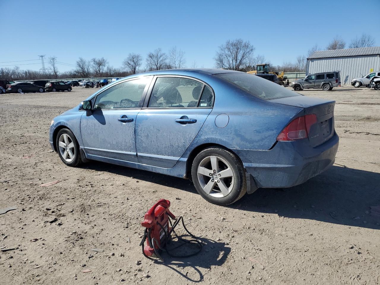 2008 Honda Civic VIN 1HGFA16858L111620 Copart auction photo, rear end damage thumbnail 2