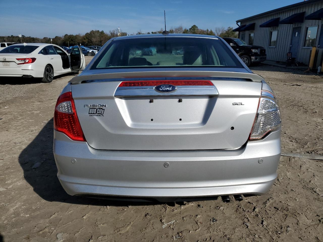 2012 Ford Fusion VIN 3FAHP0JA3CR299144 Copart auction photo, rear end / side damage thumbnail 6