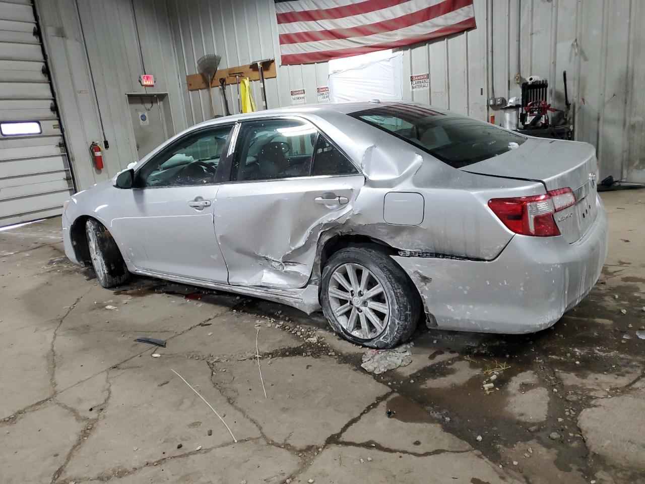 2012 Toyota Camry VIN 4T4BF1FK3CR165254 Copart auction photo, rear end / side damage thumbnail 2