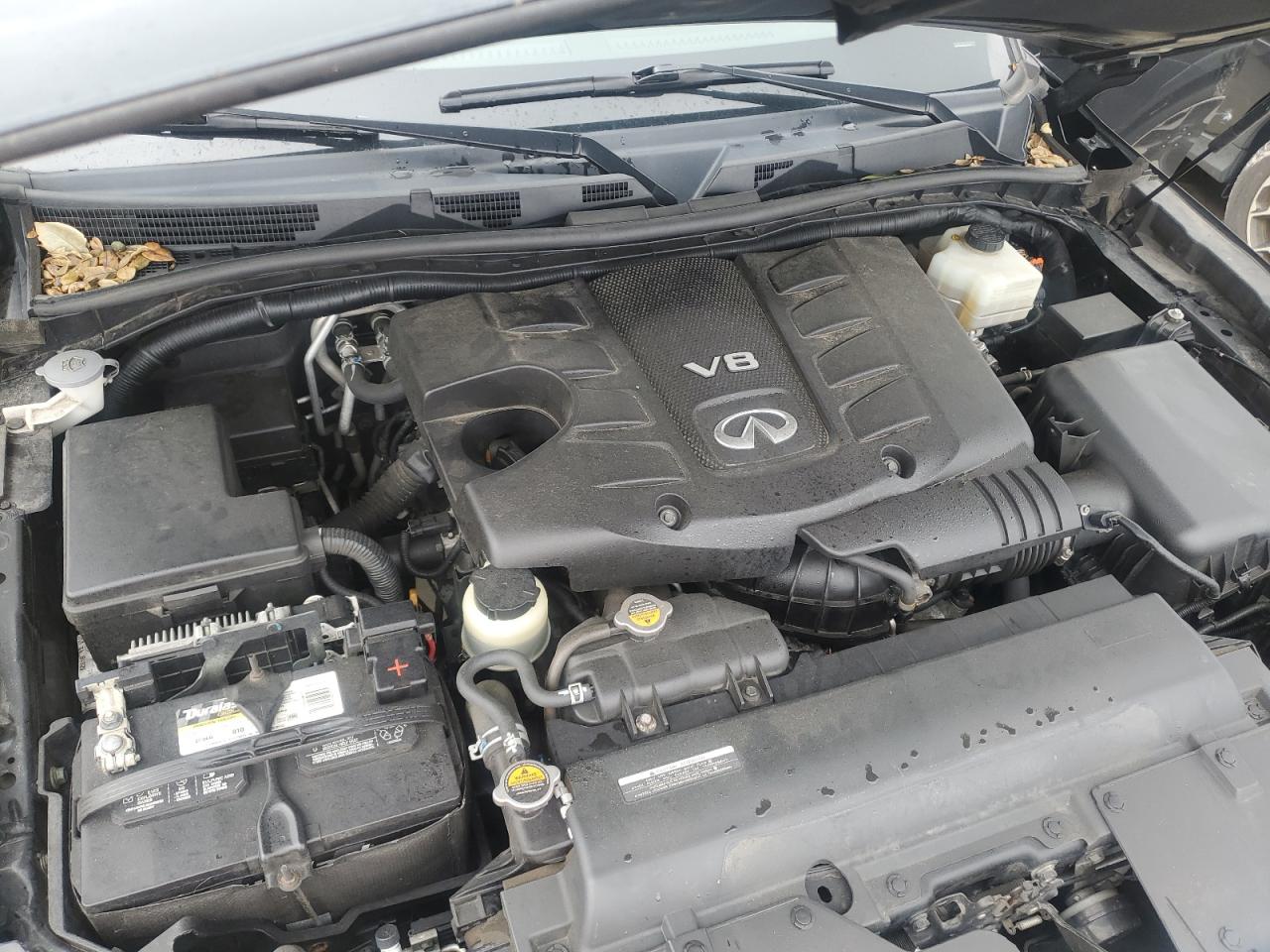 2017 Infiniti QX80 VIN JN8AZ2NE2H9157163 Copart auction photo, water/flood damage thumbnail 12
