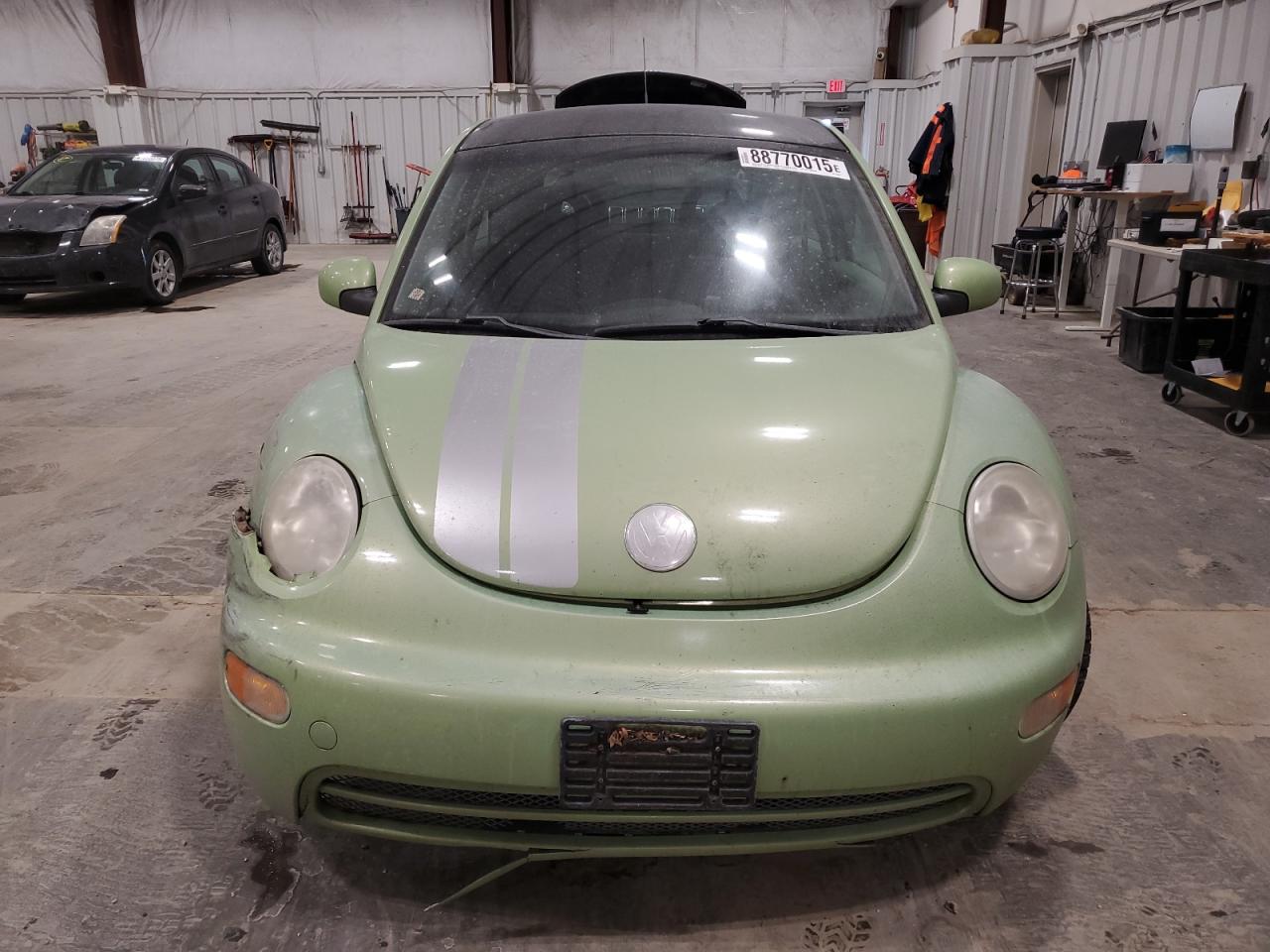 2002 Volkswagen Beetle VIN 3VWBB21C52M432586 Copart auction photo, front end damage thumbnail 5