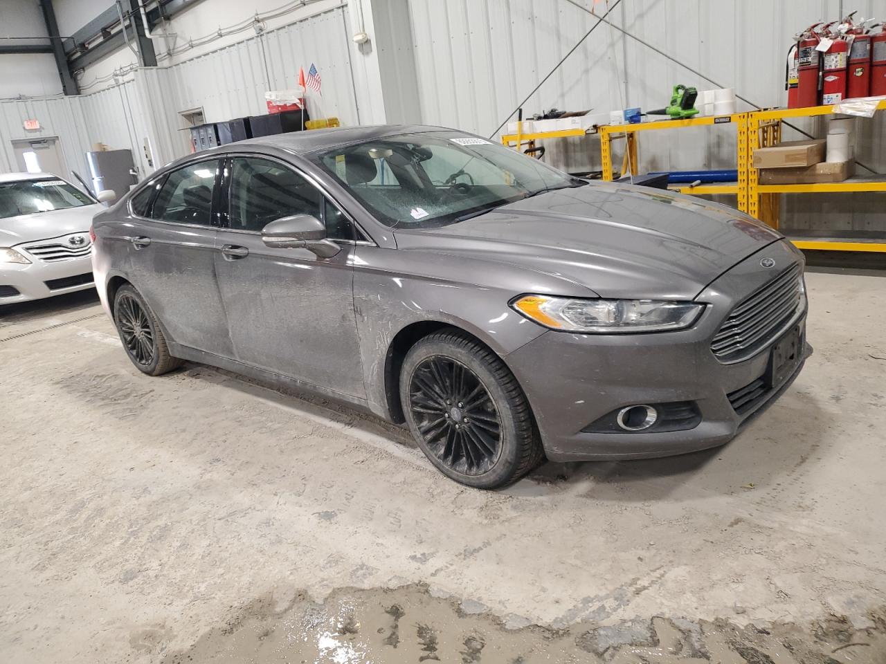 2014 Ford Fusion VIN 1FA6P0HD3E5375748 Copart auction photo, front end damage thumbnail 4