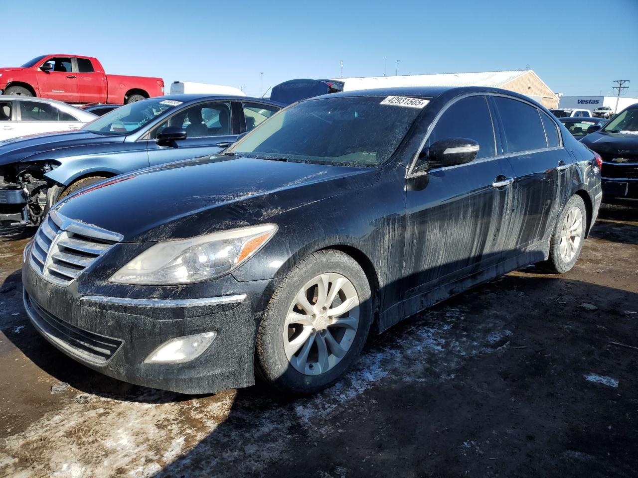 2013 Hyundai Genesis VIN KMHGC4DD9DU219480