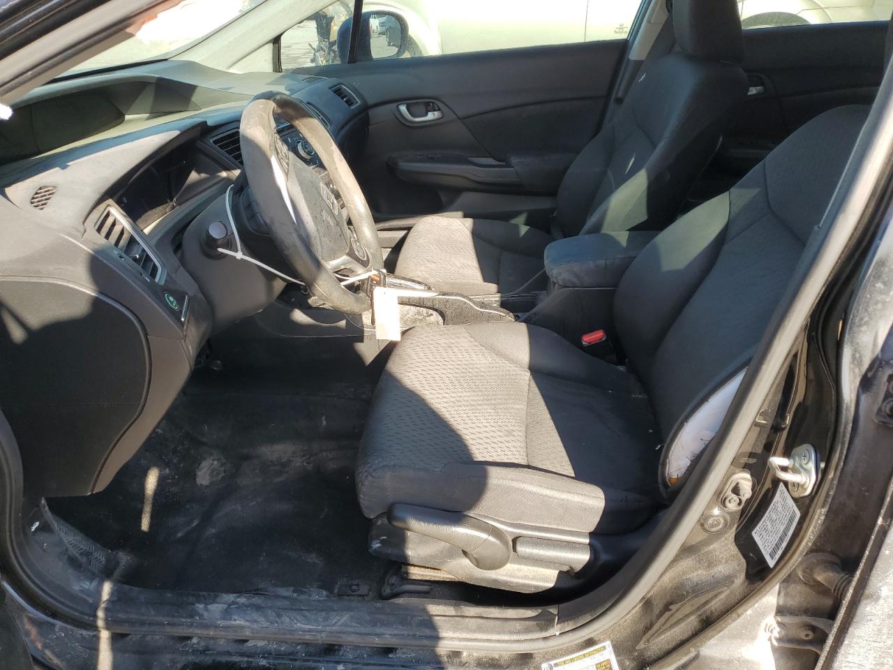 2014 Honda Civic VIN 2HGFB2F54EH517227 Copart auction photo, front end / side damage thumbnail 7