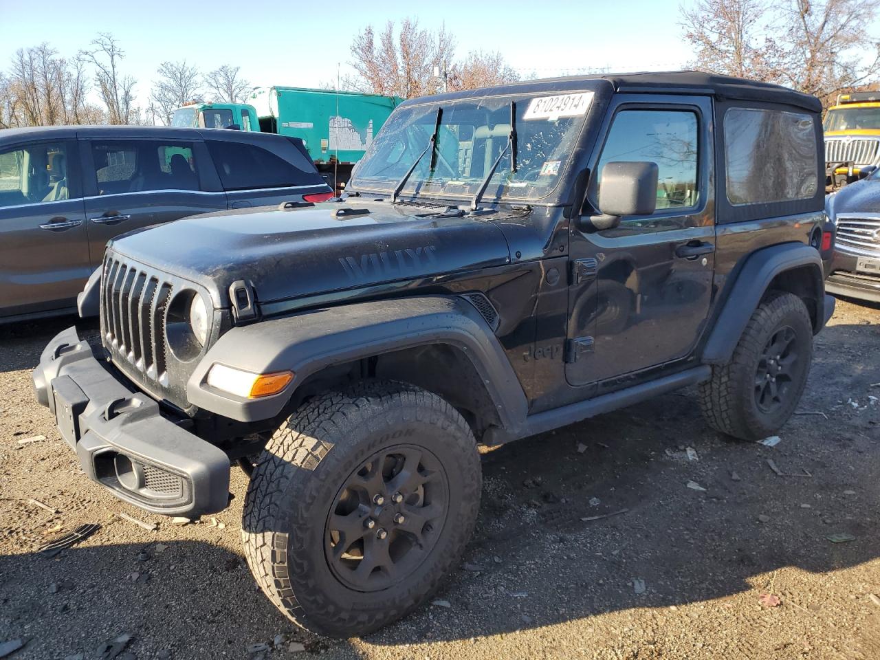 2021 Jeep Wrangler VIN 1C4GJXAN4MW697450