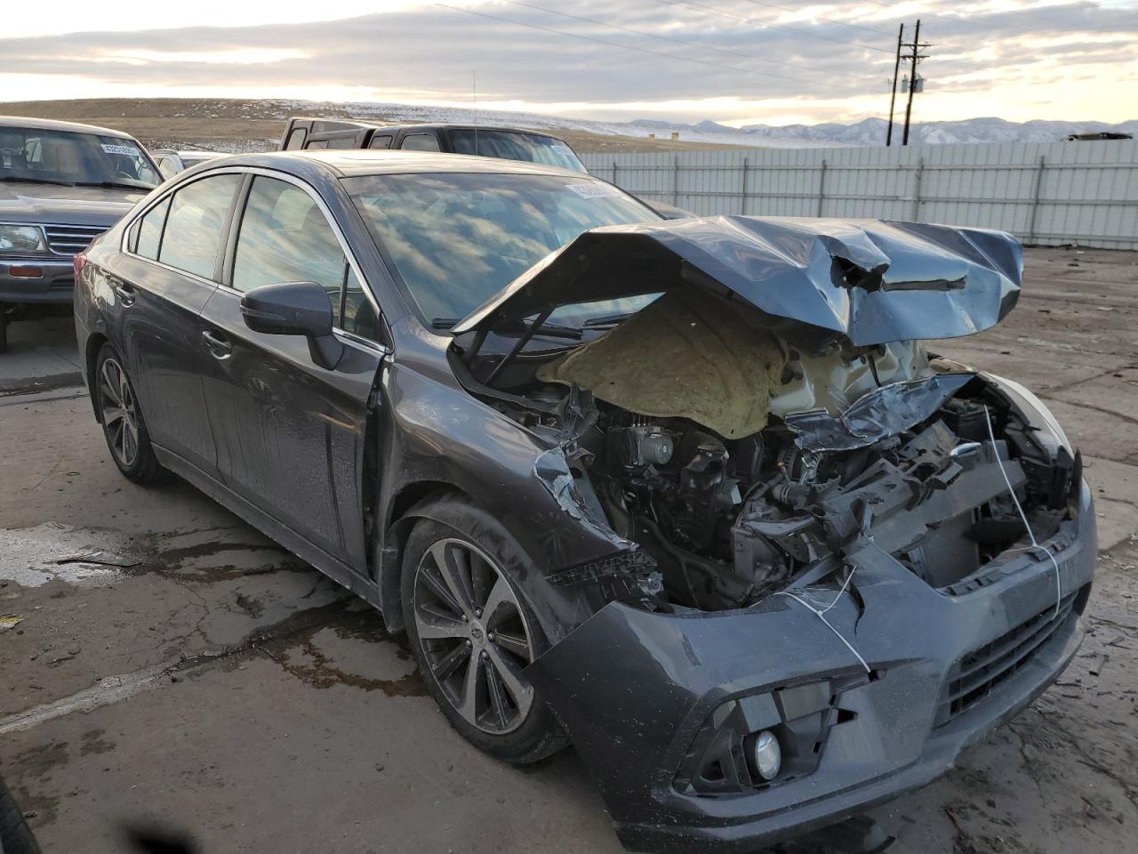 2019 Subaru Legacy VIN 4S3BNAN66K3022860 Copart auction photo, front end / minor dent/scratches damage thumbnail 4