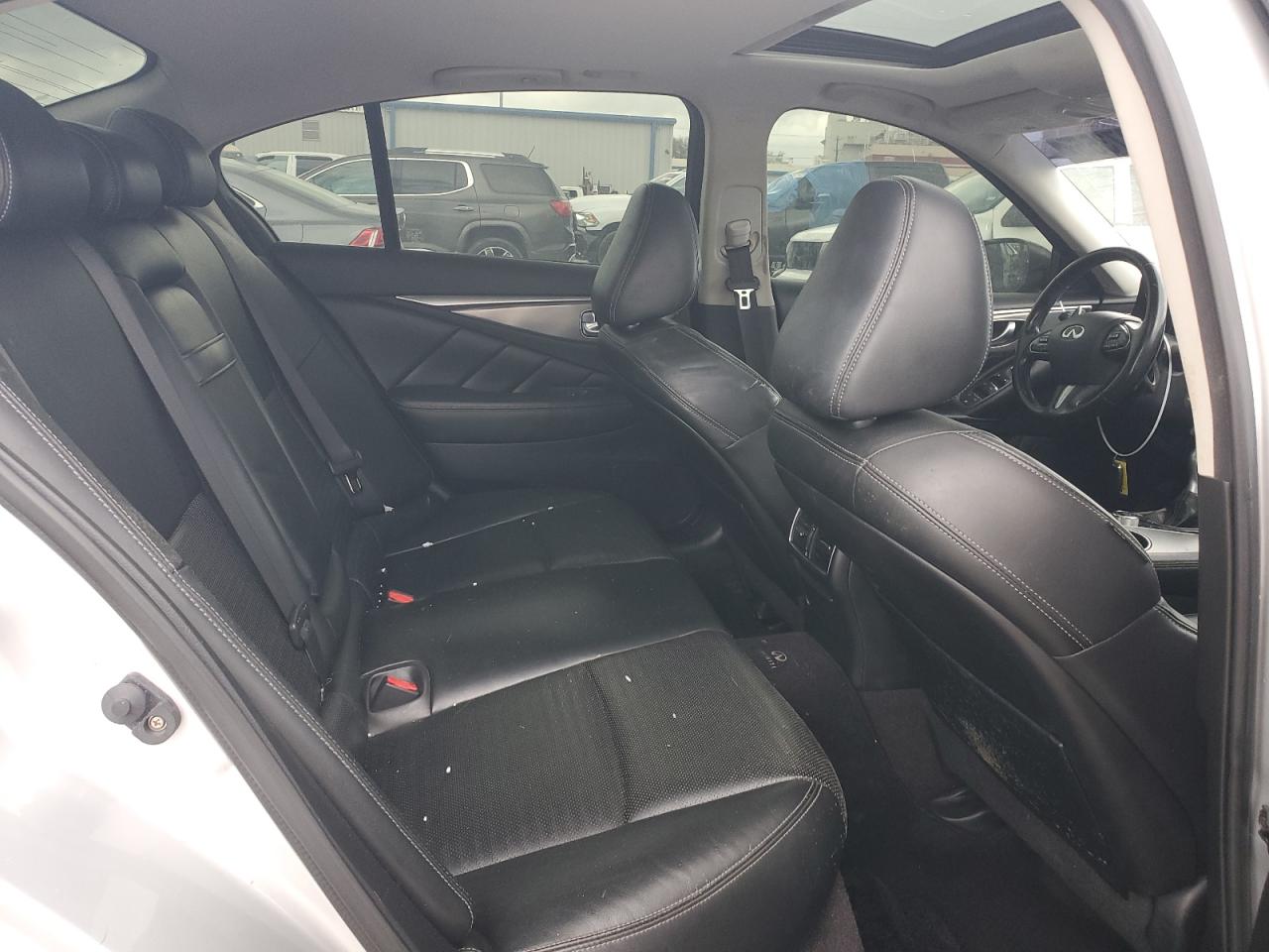 2014 Infiniti Q50 VIN JN1BV7AP5EM680754 Copart auction photo, front end damage thumbnail 10