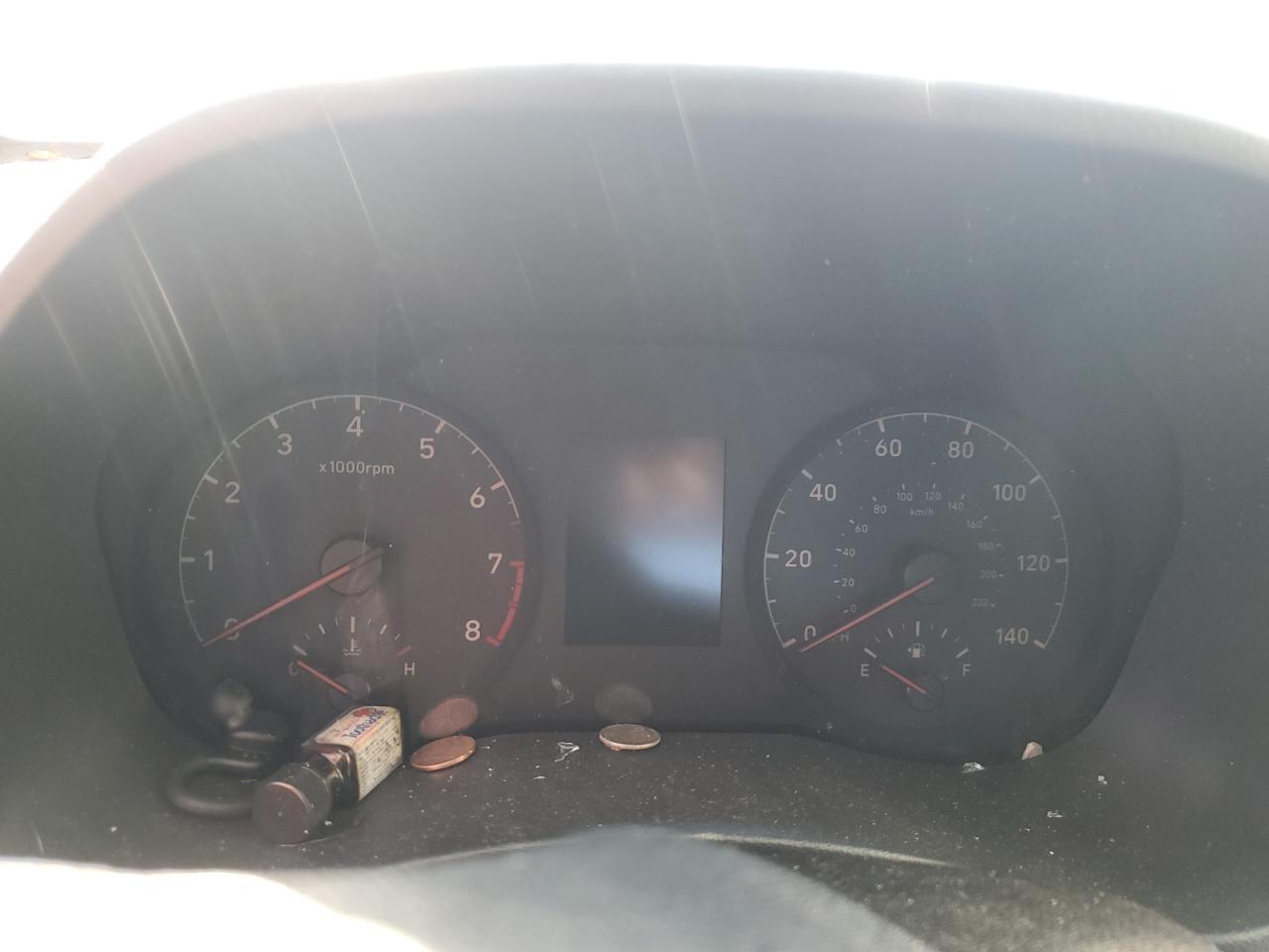 2020 Hyundai Accent VIN 3KPC24A68LE104071 Copart auction photo, all over damage thumbnail 9